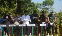Bupati Batang Buka TMMD Sengkuyung Tahap III di Desa Toso