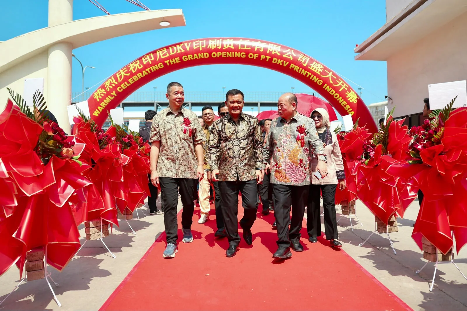 Investasi Rp 480,6 Miliar Masuk Jateng, Gubernur Luthfi Resmikan DKV Printing Indonesia asal Tiongkok