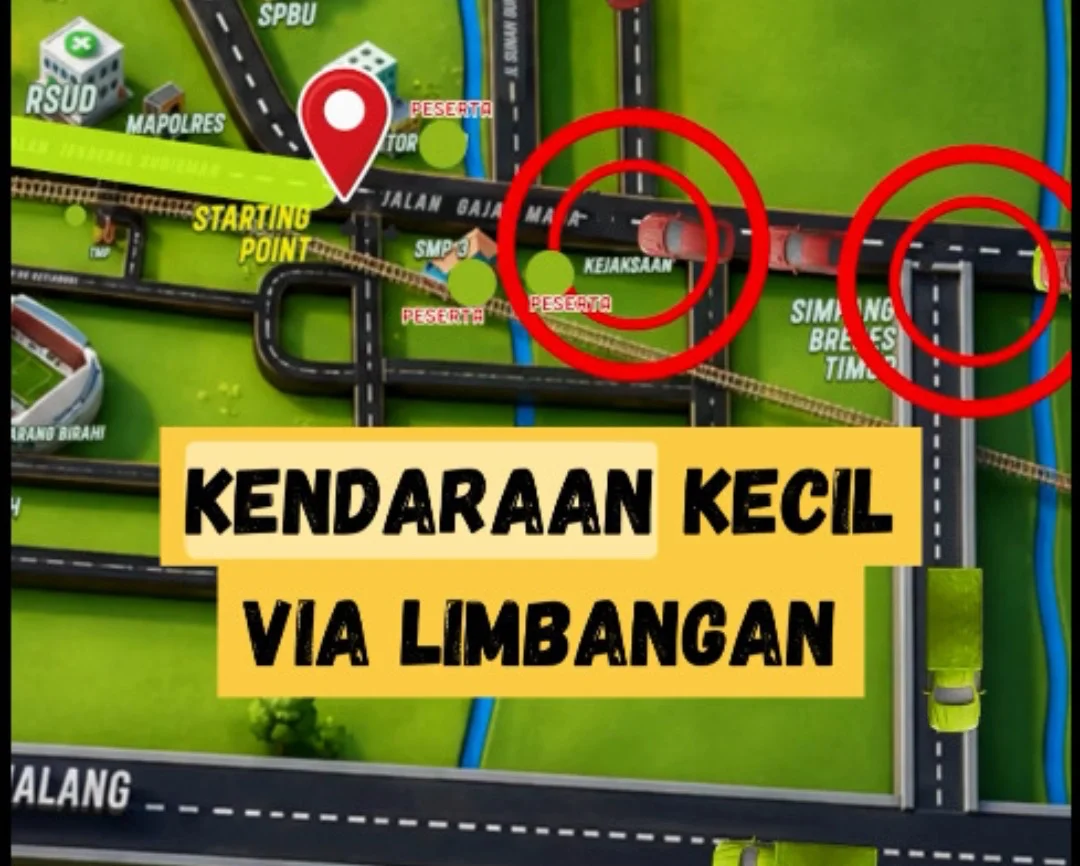Ada Karnaval Hari ini Pantura Kota Brebes Ditutup, Ini Jalur Pengalihannya