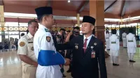 Bupati Tegal Kukuhkan 37 Calon Anggota Paskibraka Kabupaten Tegal, Apa Saja Pesannya?