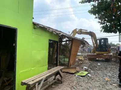 Warung Esek-esek di Comal Baru Pemalang Akhirnya Dibongkar