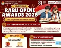 Yuk Ikutan, KPU Kabupaten Tegal Gelar Lomba Menulis, Ini Syarat dan Ketentuannya