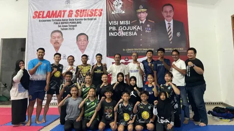 Lolos Selekda, 21 Atlet Gojukai Pemalang Bidik Prestasi Kejurnas Piala Kejagung
