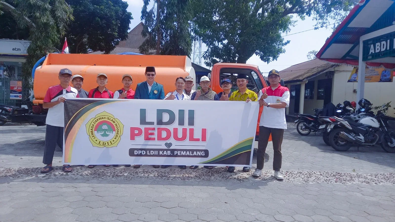 DPD LDII Kabupaten Pemalang Salurkan 110.000.Liter Air Bersih untuk Warga Dua Kecamatan