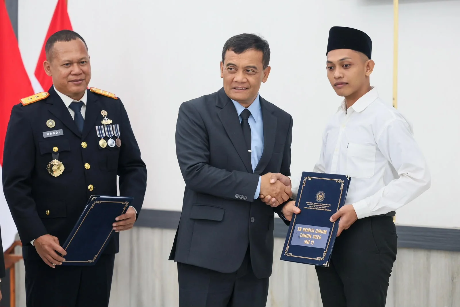 9.551 Napi di Jateng Dapat Remisi, Gubernur Luthfi: Benahi Diri dan Jangan Ulangi