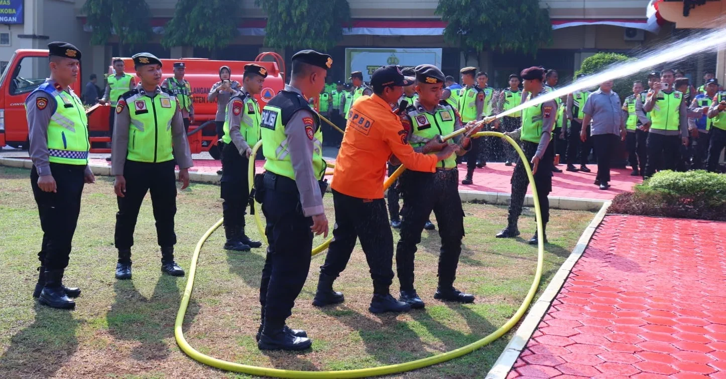 Latihan penanganan Karhutla di Pekalongan
