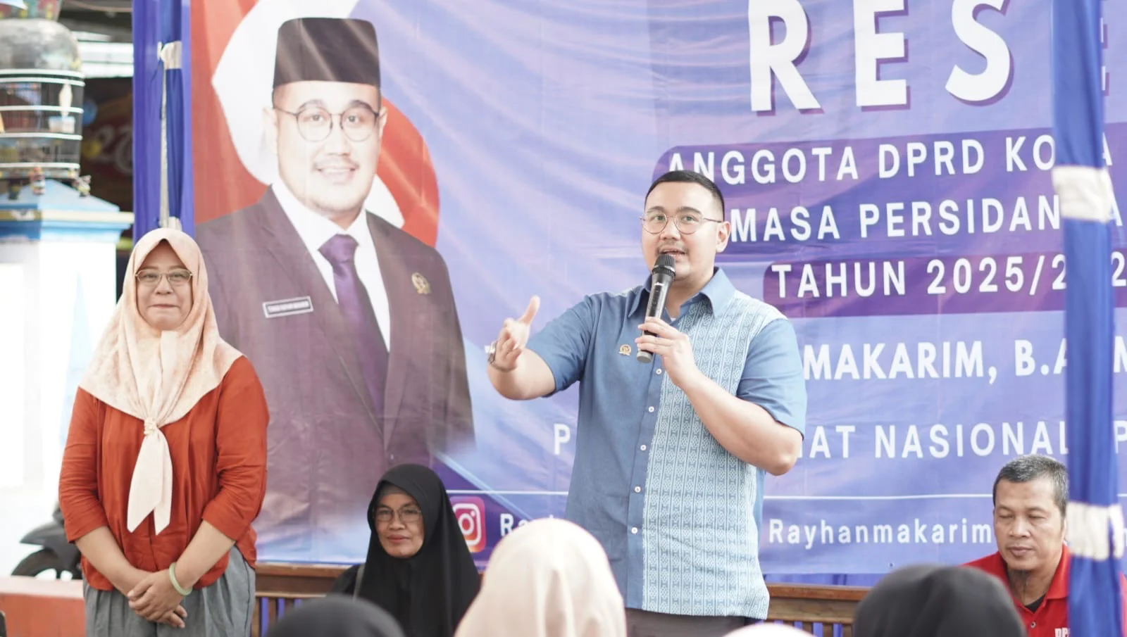 Rayhan Makarim Klaim Realisasi Empat Sektor Prioritas di Tegal Selatan