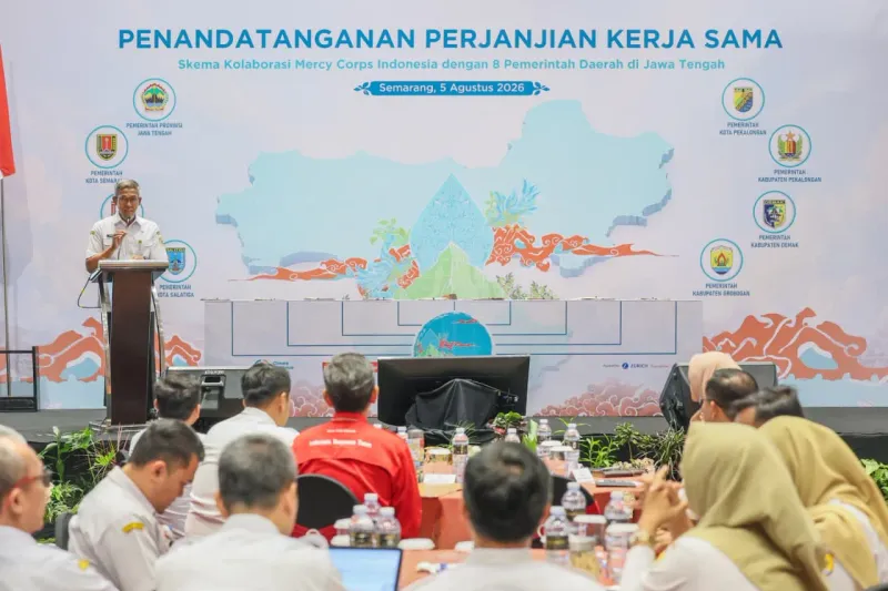 Mercy Corps dan Pemprov Jateng Perkuat Ketahanan Iklim Lewat Kolaborasi Lintas Daerah