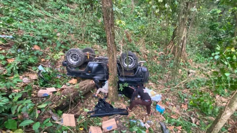 Mobil Terperosok ke Jurang di Perbatasan Karanganyar-Lebakbarang, Balita Meninggal Dunia dan Enam Korban Dirawat