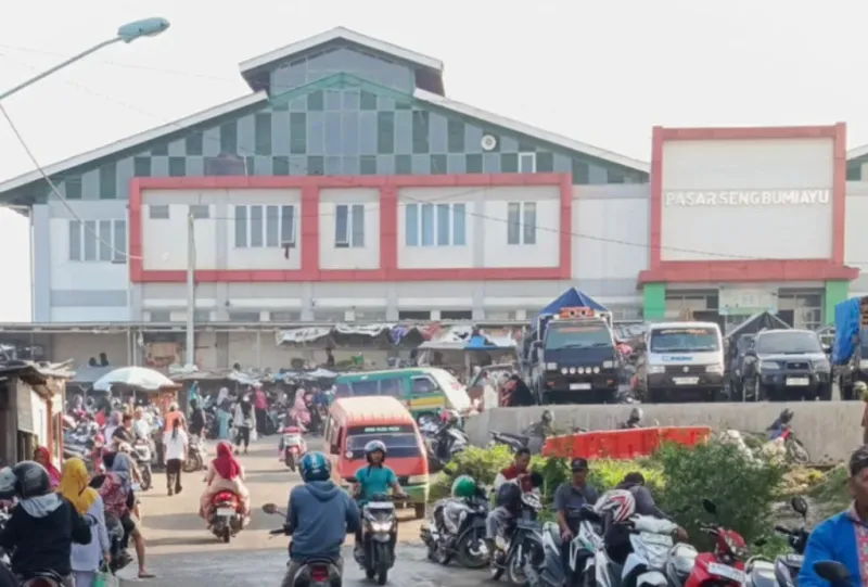 Retribusi Pasar Seng Bumiayu Baru 43,95 Persen, Masih Harus Kejar Rp312 Juta
