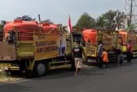 Golkar Pemalang Kirim Air Bersih Untuk Warga Terdampak Kekeringan