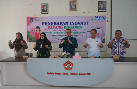 Inovasi Dinkes Kabupaten Tegal KACANG BOGARES, Kawal Kesehatan Remaja Putri Cegah Stunting