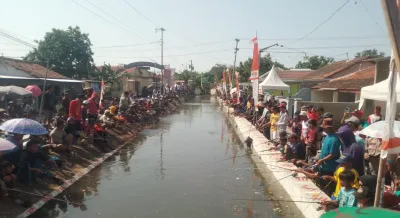 Seru, Lomba Mancing 1 Ton Ikan Lele di Lawatan Tegal, Diperebutkan 1.000 Peserta