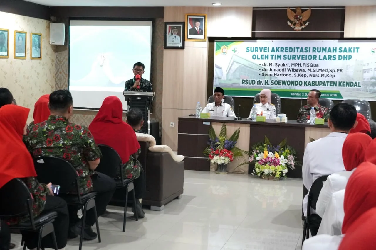 RSUD Soewondo Kendal Jalani Survei Akreditasi, Bupati Targetkan Predikat Paripurna Dipertahankan