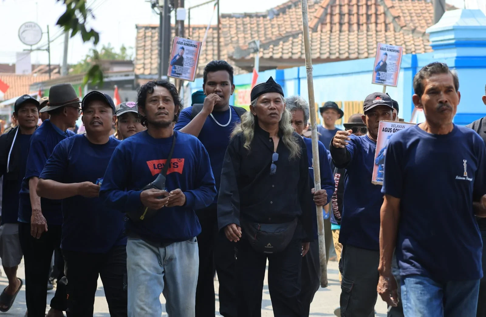 Dikawal Ratusan Relawan, Agus Pratikno Mantap Daftar Pilkades Bojongnangka Pemalang