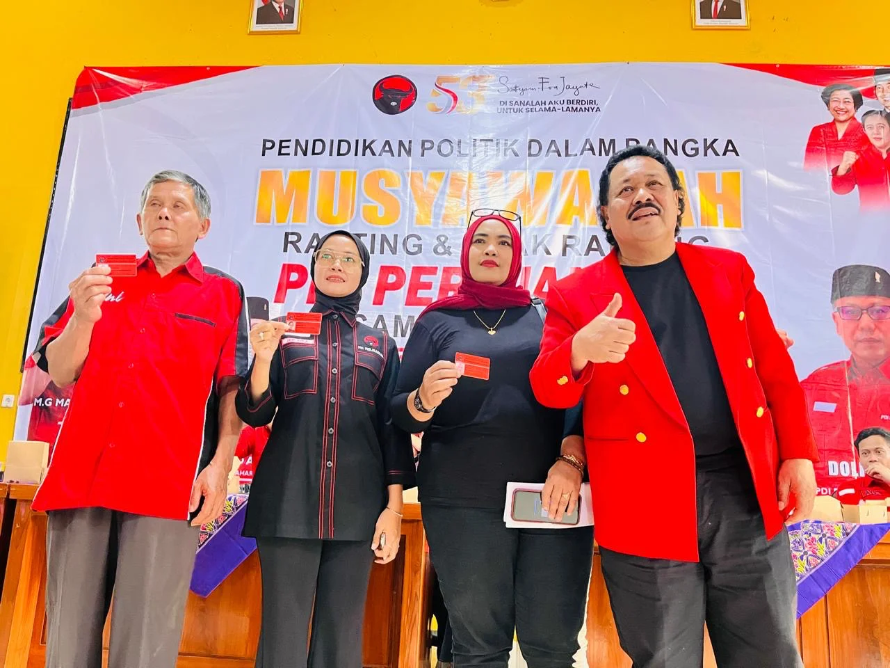 10 Ribu Kader PDI Perjuangan Kabupaten Tegal Siap Bentengi Kandang Banteng