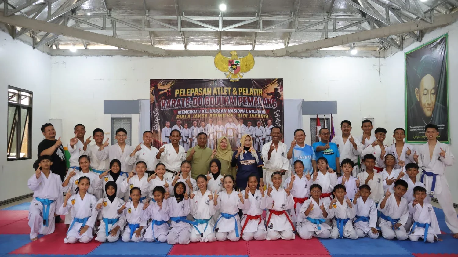 Gojukai Pemalang Berangkatkan 21 Atlet ke Kejurnas Piala Jaksa Agung