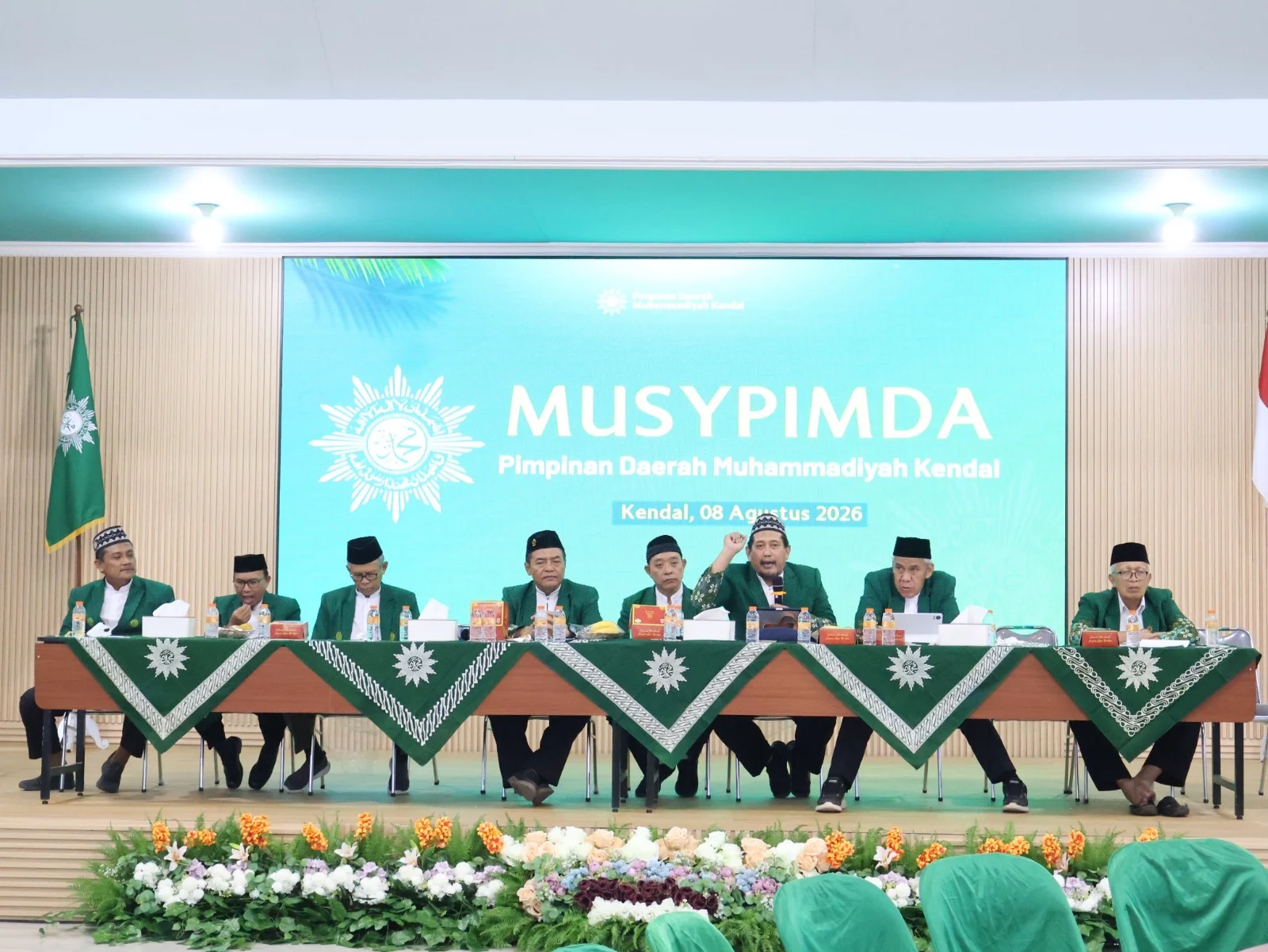Musyawarah Pimpinan Daerah (Musypimda) Muhammadiyah Kendal di Gedung PDM Kendal. (edhot)