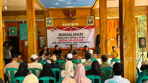 Camat Watukumpul Pemalang Tegas Larang Jual Beli Suara di Pilkades Serentak