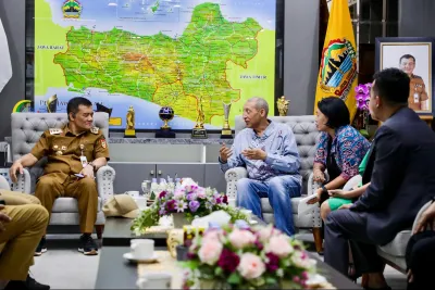 Gubernur Luthfi Gaet Investor Amerika, Tumpukan Sampah Soloraya Dibidik Jadi Energi