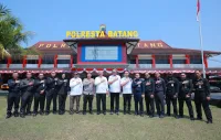 11 Peserta Didik Sespimmen Polri Kunjungan Kerja di Polresta Batang