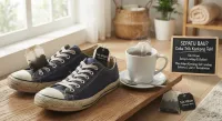 Sepatu Bau? Coba Trik Kantong Teh yang Praktis Ini