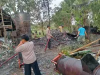 Kebakaran Gudang Bank Sampah di Pekalongan Berhasil Dipadamkan