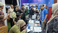 Stand Dindukcapil di Brebes Expo Diserbu, Layani Ratusan Permohonan Adminduk