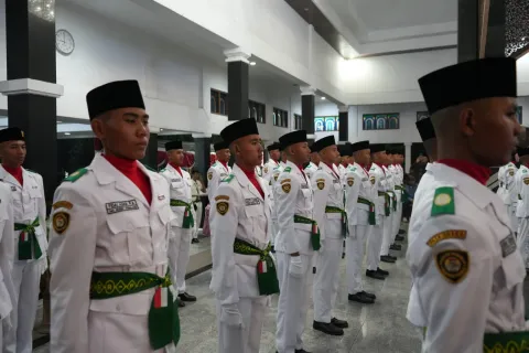 Paskibraka Pemalang Dikukuhkan, Siap Kibarkan Merah Putih di HUT ke-81 RI
