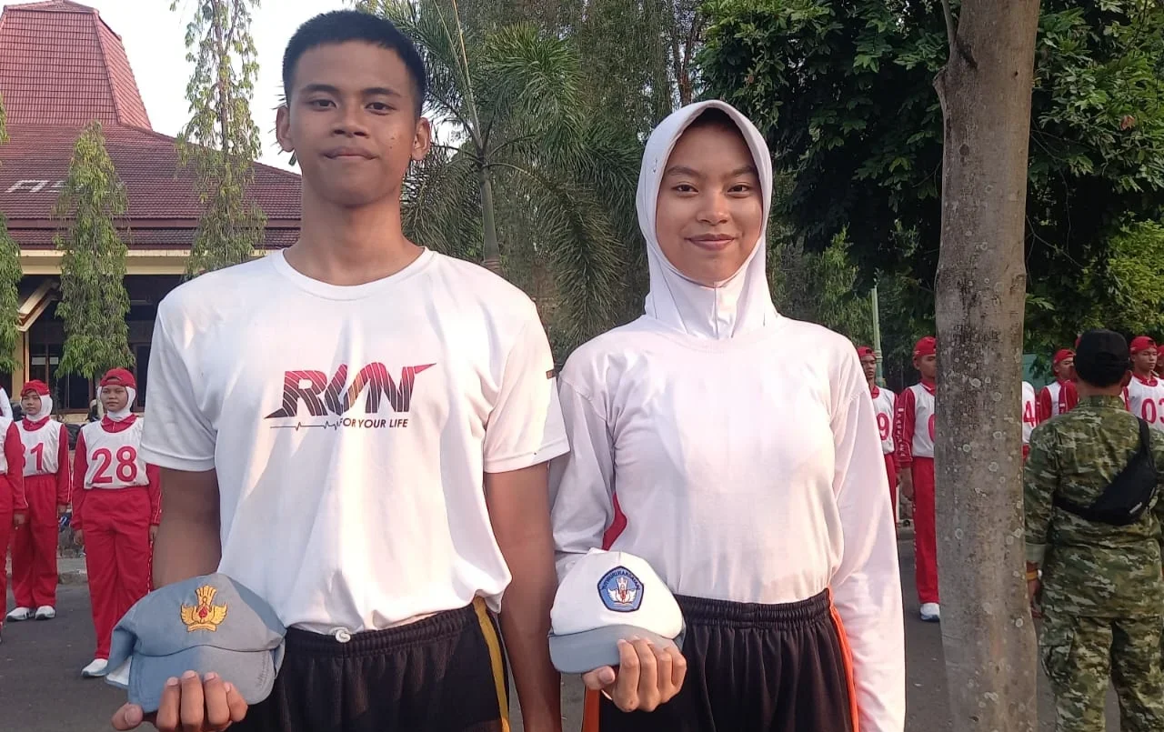 Cetak Sejarah, Dua Paskibraka Kabupaten Tegal Lolos ke Tingkat Jateng 2026, Ini Sosoknya