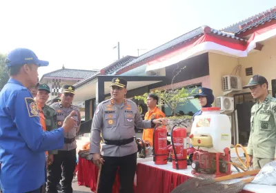 Sinergi Lintas Instansi Pemalang Antisipasi Karhutla, Bhabinkamtibmas dan Babinsa Ujung Tombak