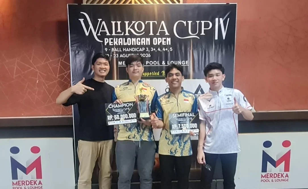 Atlet Slawi Bersinar di Walikota Cup IV Pekalongan Open, Dominico Roy Irawan Juara I