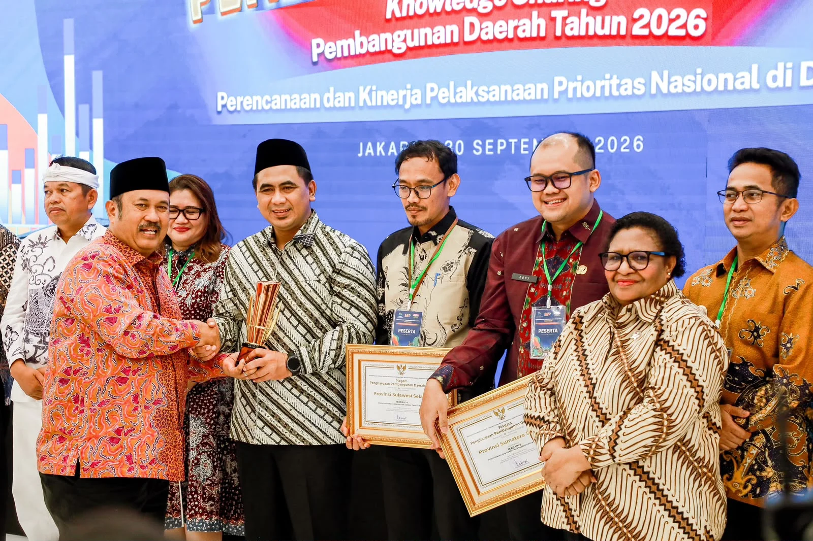 Perencanaan Berbuah Dampak, Jateng Raih Terbaik 3 Penghargaan Pembangunan Daerah 2026