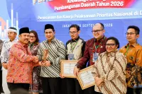 Perencanaan Berbuah Dampak, Jateng Raih Terbaik 3 Penghargaan Pembangunan Daerah 2026