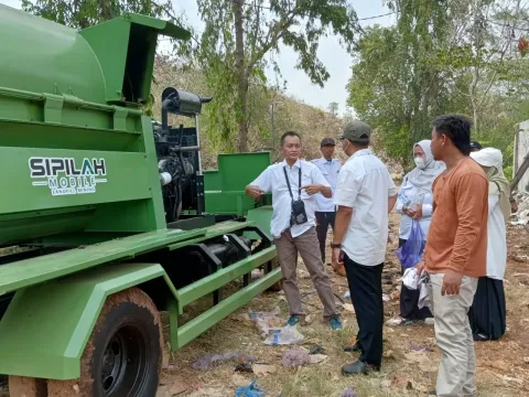 DLH Batang Hadirkan Teknologi Sipilah Mobile di TPA Randukuning, Kurangi Volume Sampah