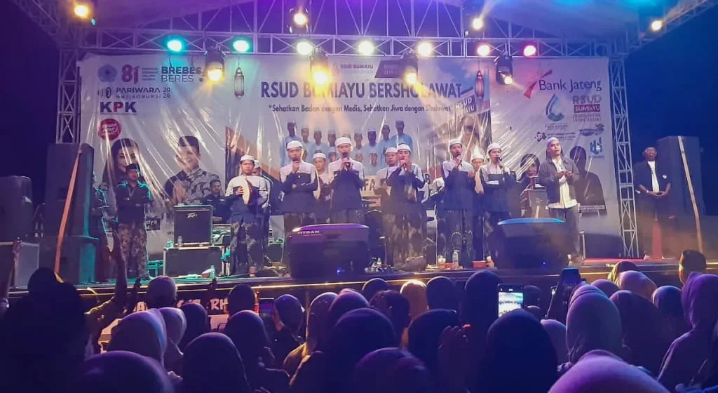 RSUD Bumiayu Bersholawat di GBF 2026, Warga Diajak Curhat soal Pelayanan