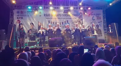 RSUD Bumiayu Bersholawat di GBF 2026, Warga Diajak Curhat soal Pelayanan