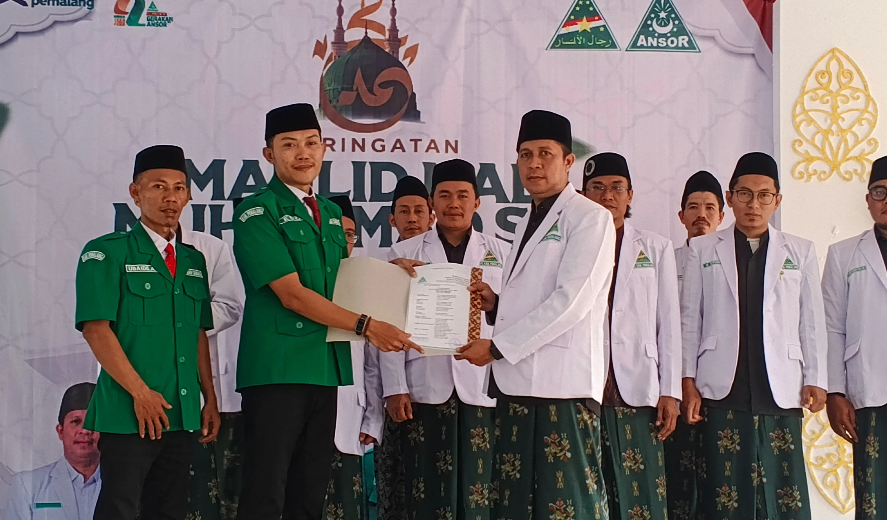 Perkuat Spiritual Kader, Pengurus MDSRA GP Ansor Pemalang Dikukuhkan