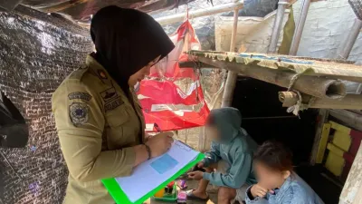 Bilik Asmara Muncul Lagi di Pantai Cemoro Sewu, Satpol PP Pemalang Turun Tangan