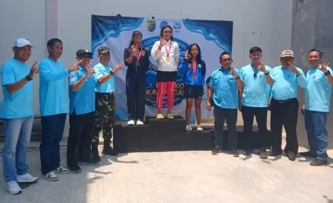 Empat Emas dari Kolam Kramat, Atlet POSSI Kota Tegal Warming Up Menuju Porprov Jateng