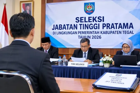Ini Daftar Pejabat Ikut Lelang Jabatan Eselon II di Pemkab Tegal