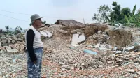 Ratusan Korban Bencana Tanah Bergerak Padasari Tegal Kembali Tinggal di Zona Merah