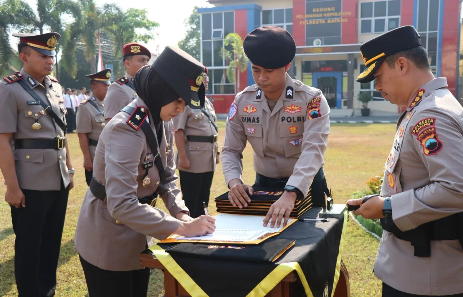 Sertijab Polresta Batang
