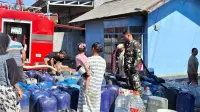 Krisis Air Melanda Gombong, Kodim Pemalang Kirim Bantuan Air Bersih