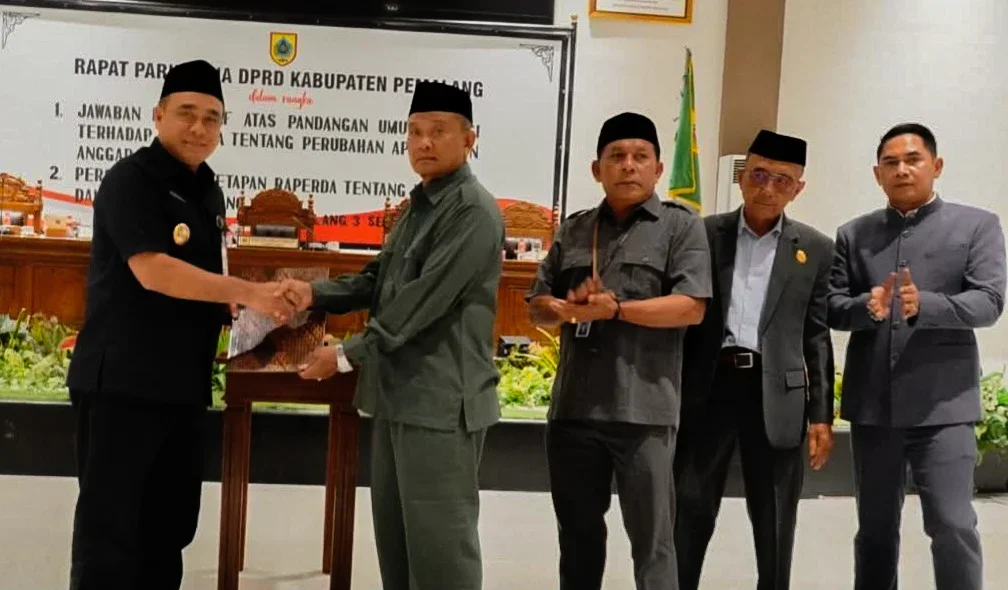Tok! DPRD Pemalang Tetapkan Raperda Pilkades, Ada Sejumlah Penyesuaian