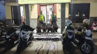 Belum Beraksi, 4 Remaja Diduga Gangster Keburu Diciduk Warga Bojong Pekalongan, 6 Celurit Disita