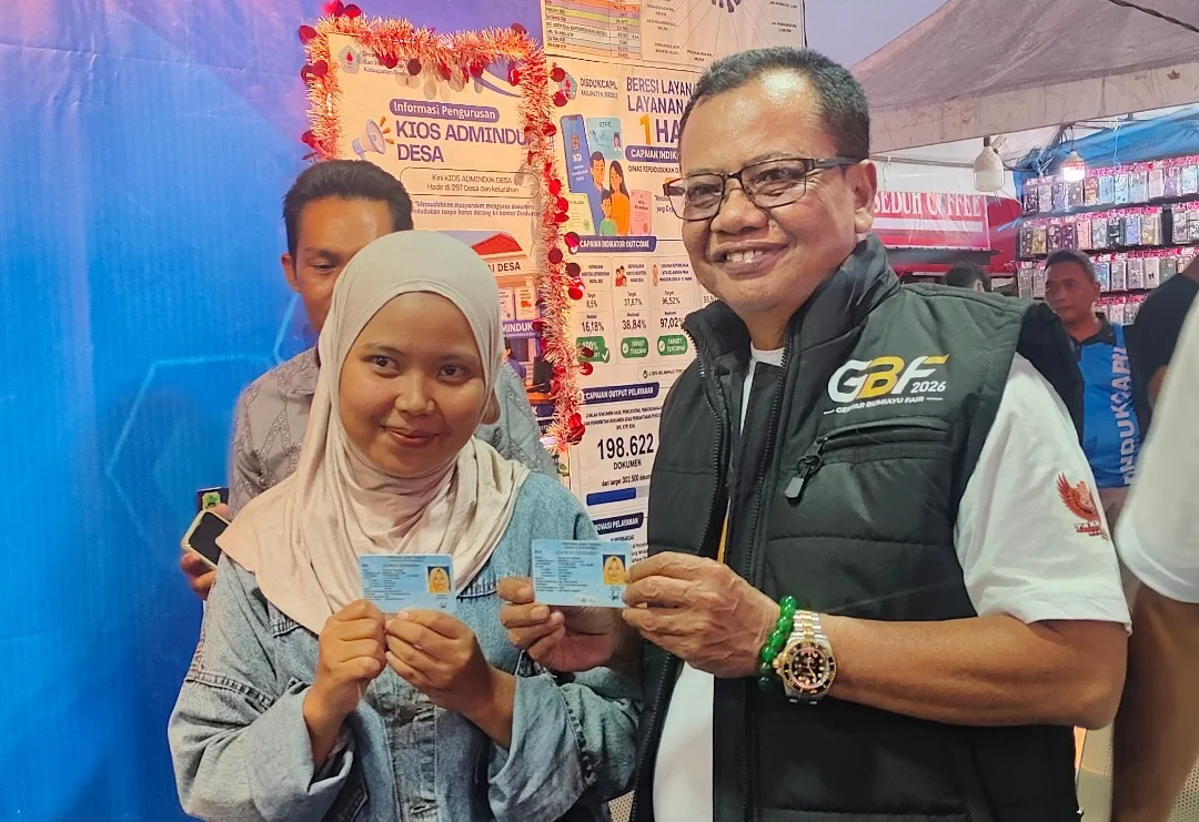 Layanan Cetak E-KTP di GBF 2026 Tembus 363 Pemohon, 18 Warga Brebes Ganti Kartu Rusak