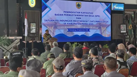 Penguatan BPD dan Satlinmas, Pemkab Pemalang Tekankan Tata Kelola Desa