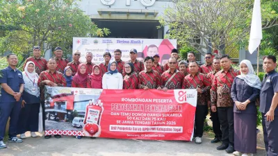Rutin Sumbangkan Darah, 29 Warga Kabupaten Tegal Terima Penghargaan dari Penjabat Gubernur Jateng