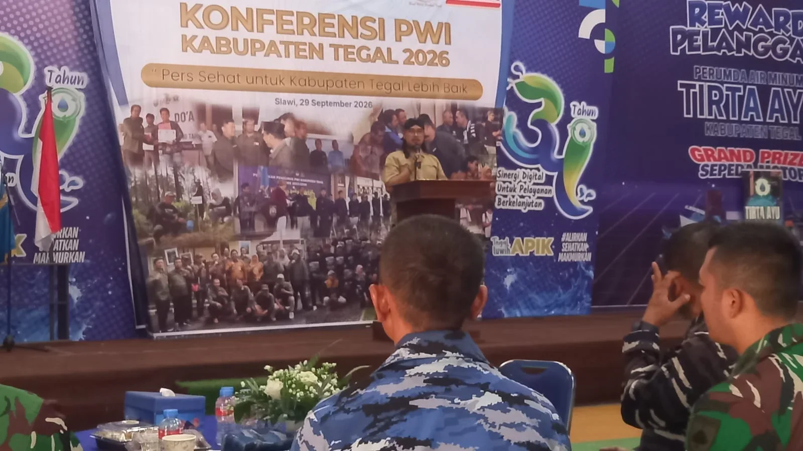 PWI Kabupaten Tegal Gelar Doa Untuk Lima Jurnalis yang Hilang Saat Liputan Erupsi Gunung Anak Krakatau